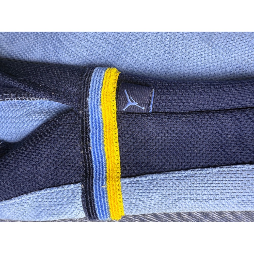 Vintage Jordan 23 Basketball Jersey Mens XL Light Blue Navy Mesh Tank Top - Picture 11 of 12